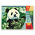 SHEPARD FAIREY FRIENDSHIP ACROSS THE EARTH GIANT PANDA EXCLUSIVE CANVAS PRINT WALL ART