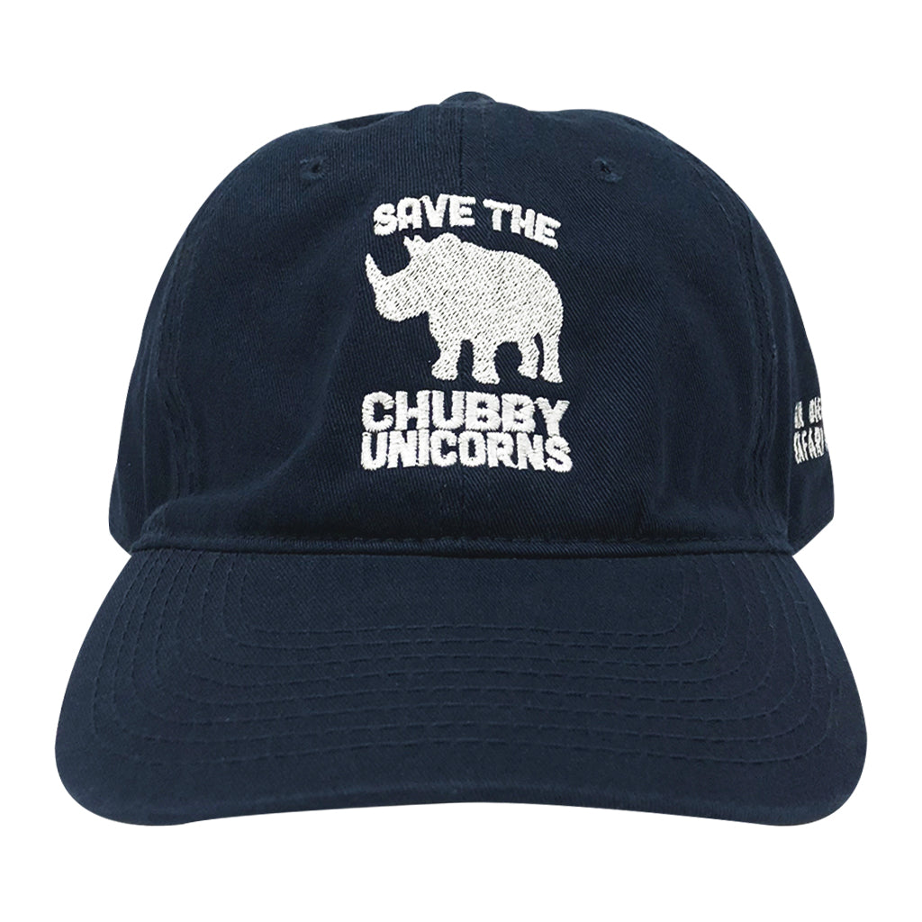 NAVY BASEBALL HAT RHINO CHUBBY ADJUSTABLE